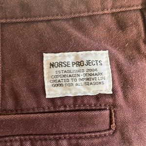 Aros Slim Light Stretch - Dark Red size 29 regular